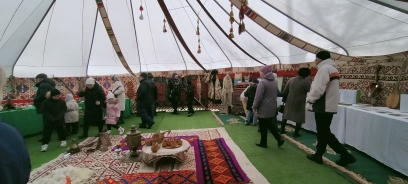 «Киіз үй көшпелі тұрмыстың төл туындысы» жылжымалы көрме